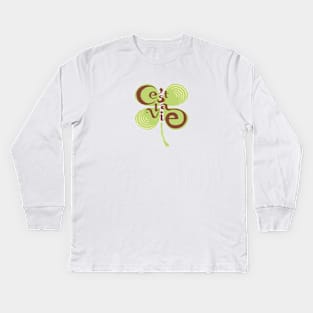 C'est la vie Kids Long Sleeve T-Shirt